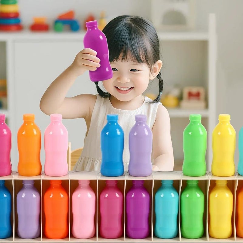 Bottle Color Match Game, Bottle Flip Challenge Toys, Color Match Action Improve Logical Thinking And Reasoning Skills Interactive Sorting Games for Groups, Unique Gift for Girls&boys - Image 2